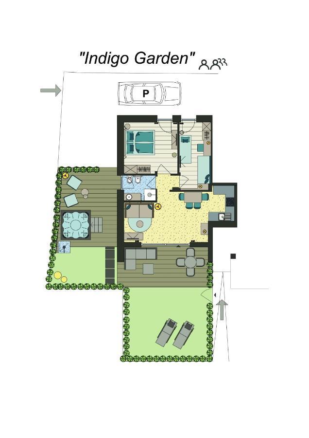 Indigo Eco Apartments Бардолино Экстерьер фото